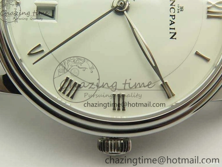 0212 SportInspired Villeret 6669 SS HG 1:1 Best Edition White Dial On Leather Strap V 8099